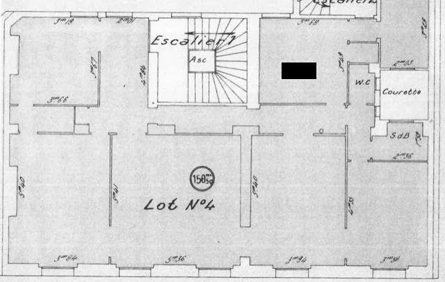 Bureaux à louer Cadet (Métro ligne 7) de 150m² Plan 1