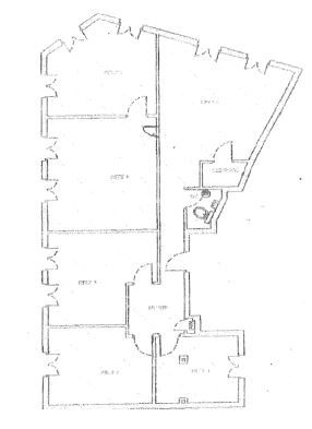 Bureaux à louer Charonne (Métro ligne 9) de 89m² Plan 1